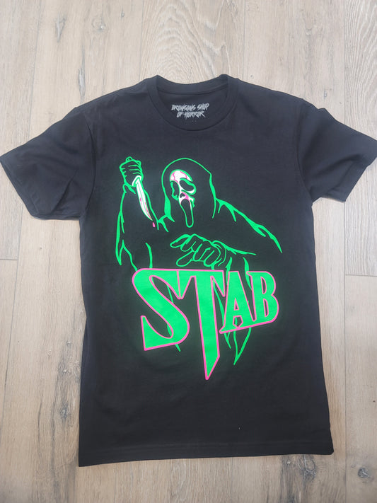 Stab Black Light Reflective Tshirt