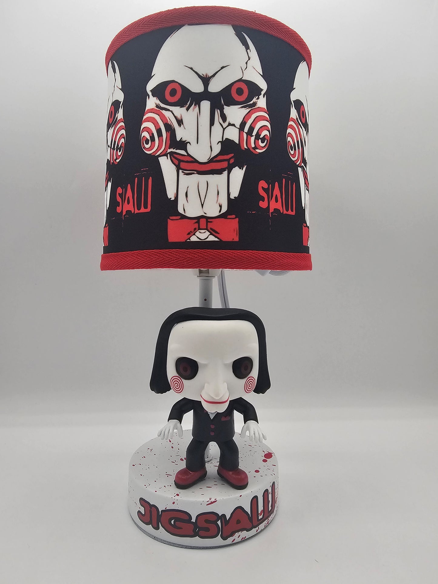 Deadlitecustomz Horror Lamp  Jigsaw "Pre Order"